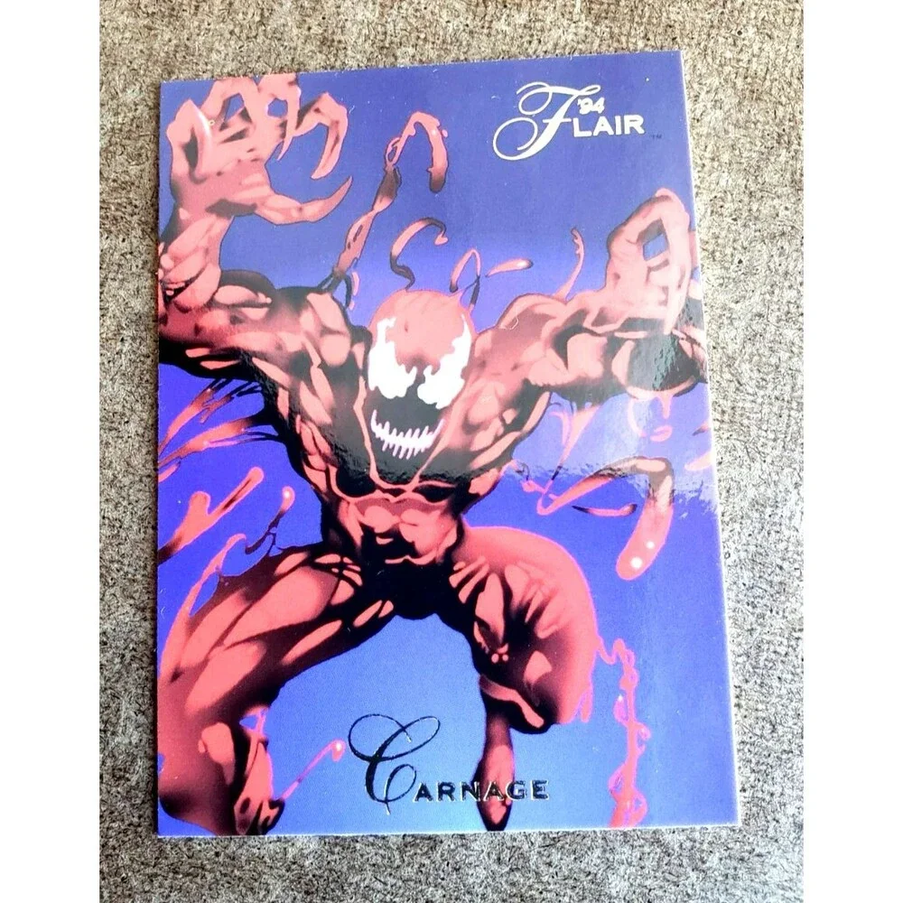 1994 FLAIR MARVEL COMICS #NNO CARNAGE MAXIMUM CARNAGE Trading Card #135 PART I
